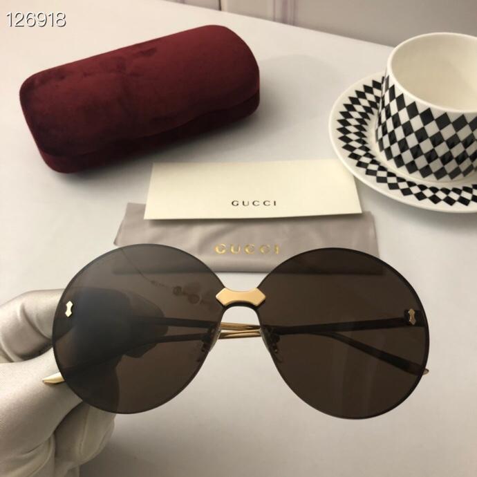 GUCCI古馳 原單正品 2019新款 GG0353S 頂級手工製作 時尚墨鏡  lly1028